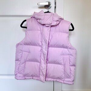 Lululemon Wunder Puff 600-Down-Fill Cropped Vest | Meadowsweet Pink | Size 6